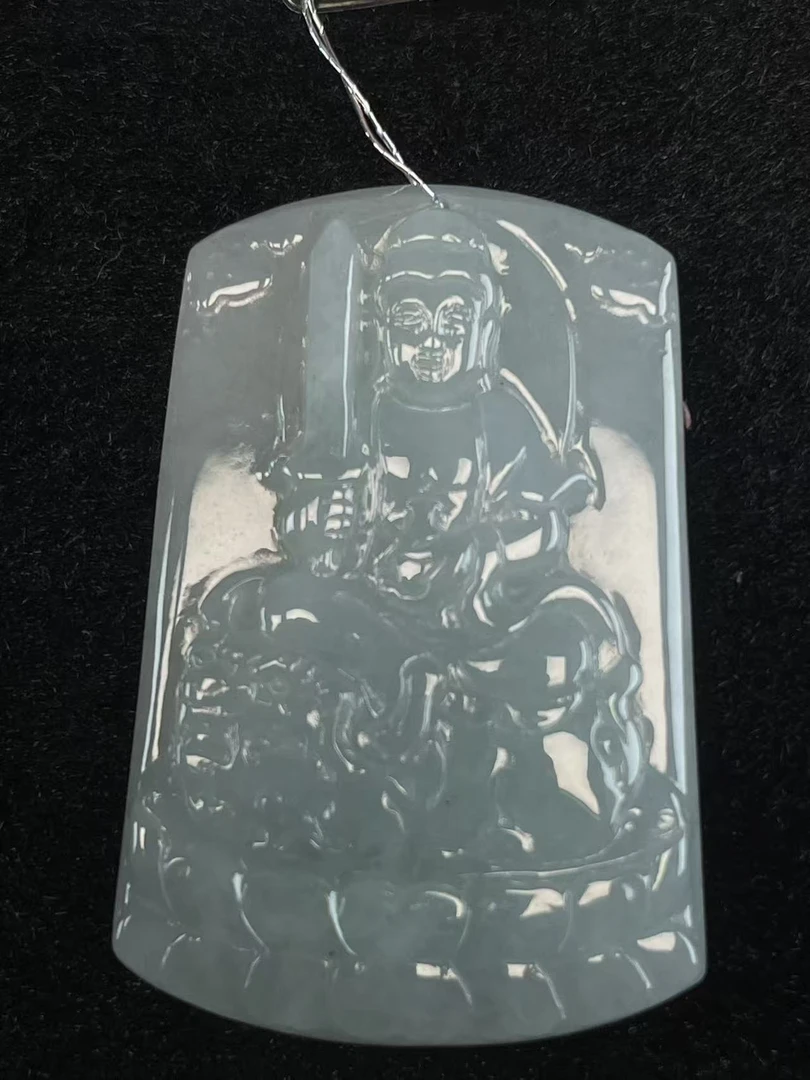 缅甸翡翠A货吊坠