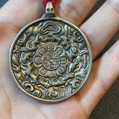 藏传工艺品九宫八卦