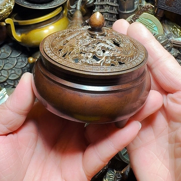 铜器摆件收收藏藏