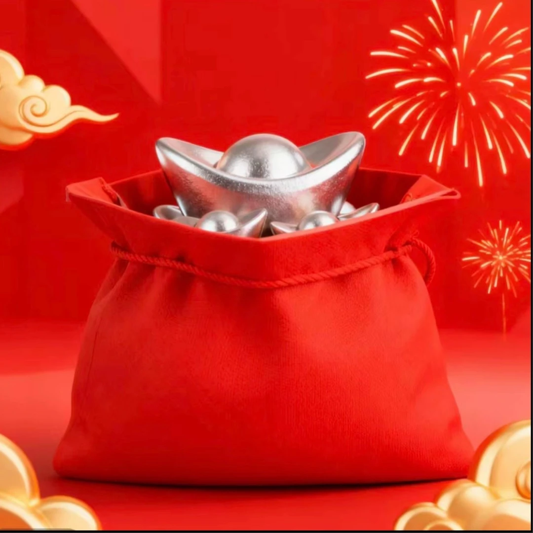 精美小元宝 10g古法工艺 实心礼品商务办公室家居高端摆件W