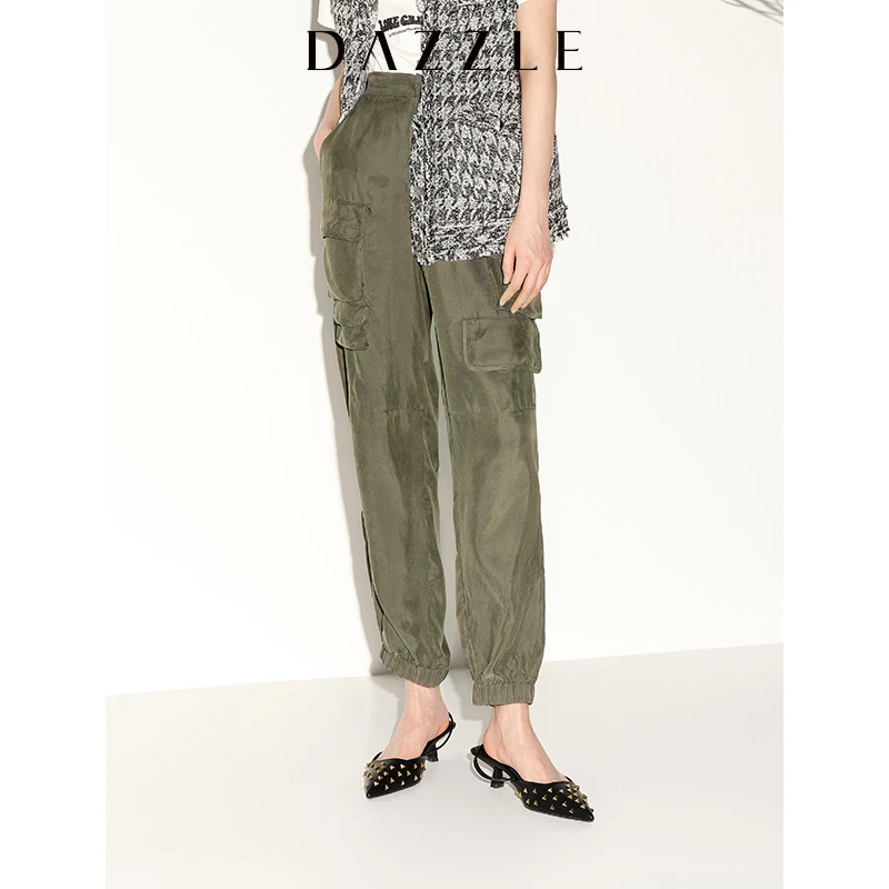 DAZZLE地素22年夏季长裤2E2Q412