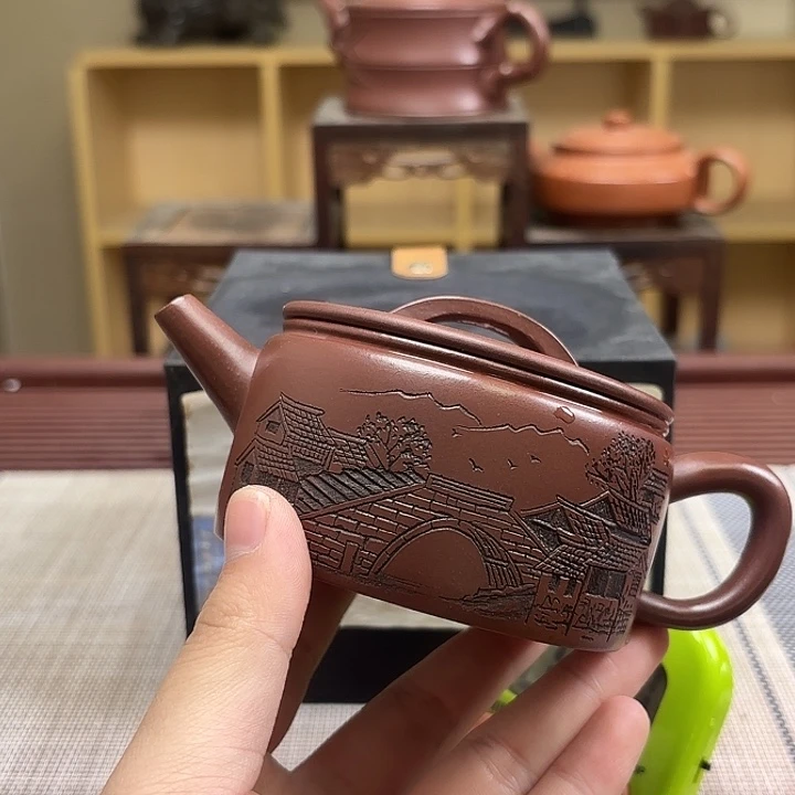 浩***海紫砂茶壶微瑕处理
