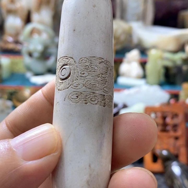 和田玉（糖玉）22K金镶嵌手链