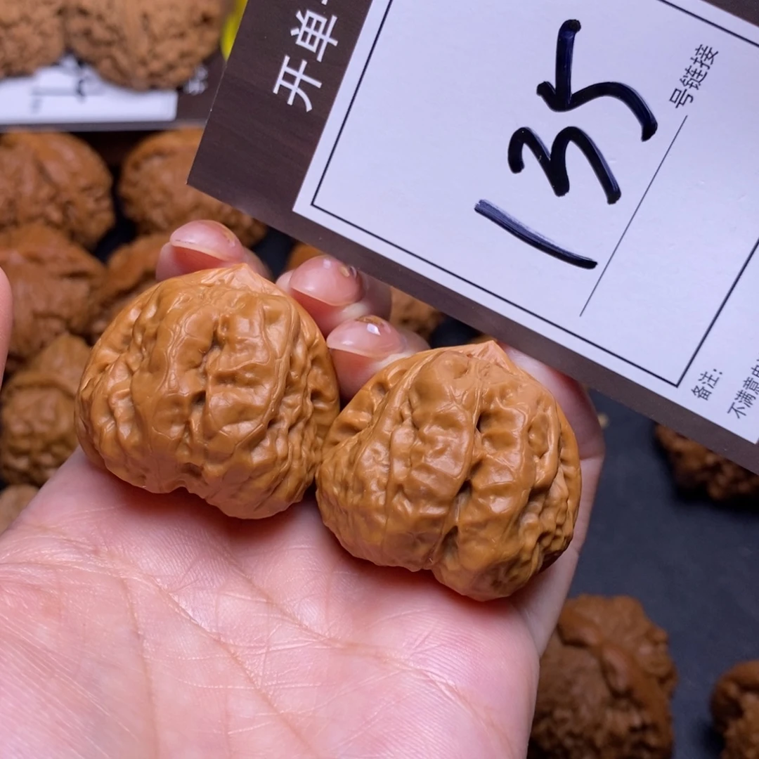 把件文玩核桃35蛤蟆135