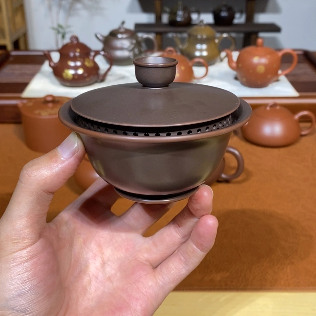 100ml钦州坭兴陶茶具