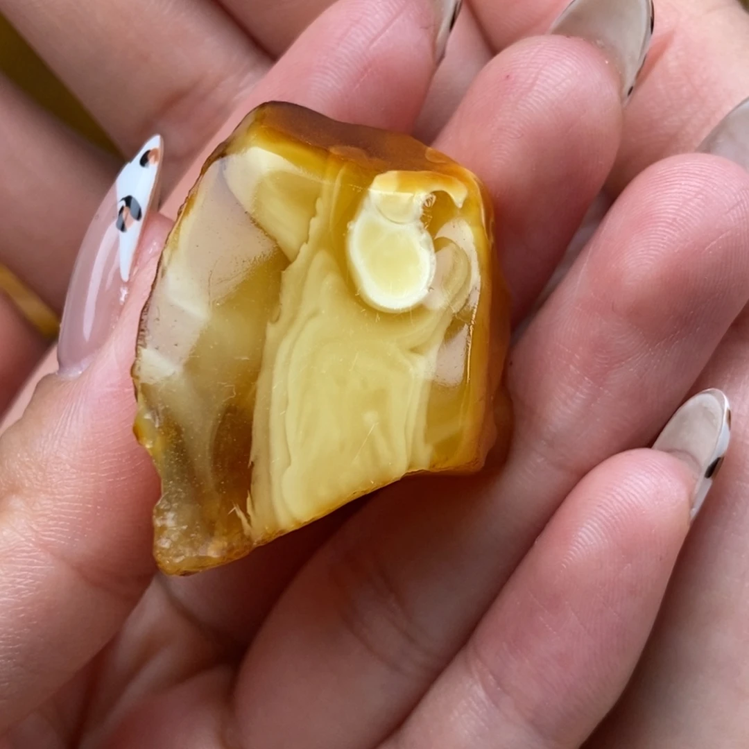 定制琥珀未镶嵌蜜蜡原石定制