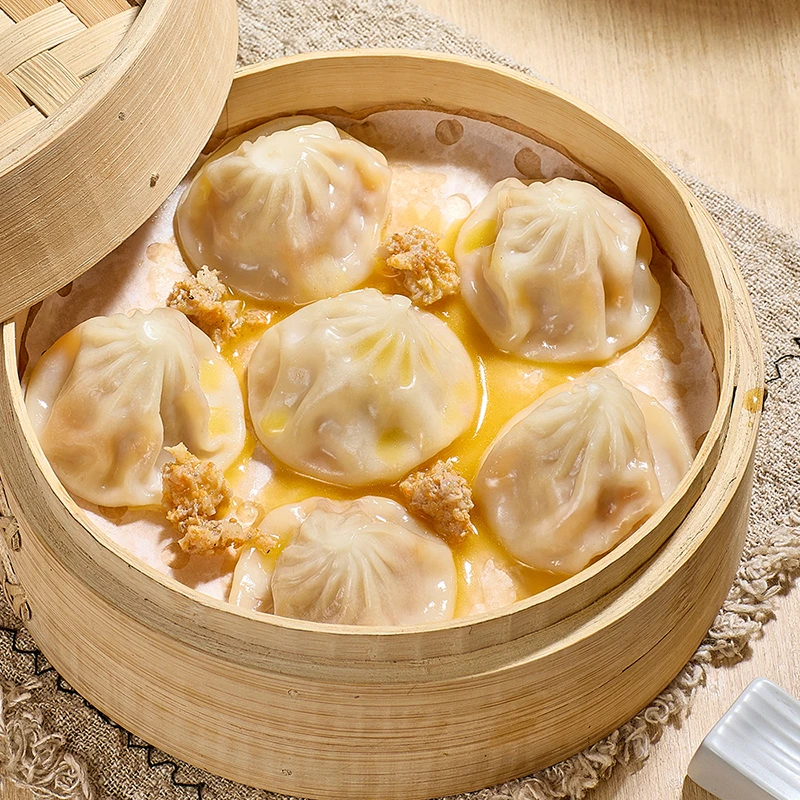 张力生蟹粉灌汤小笼包300g*4