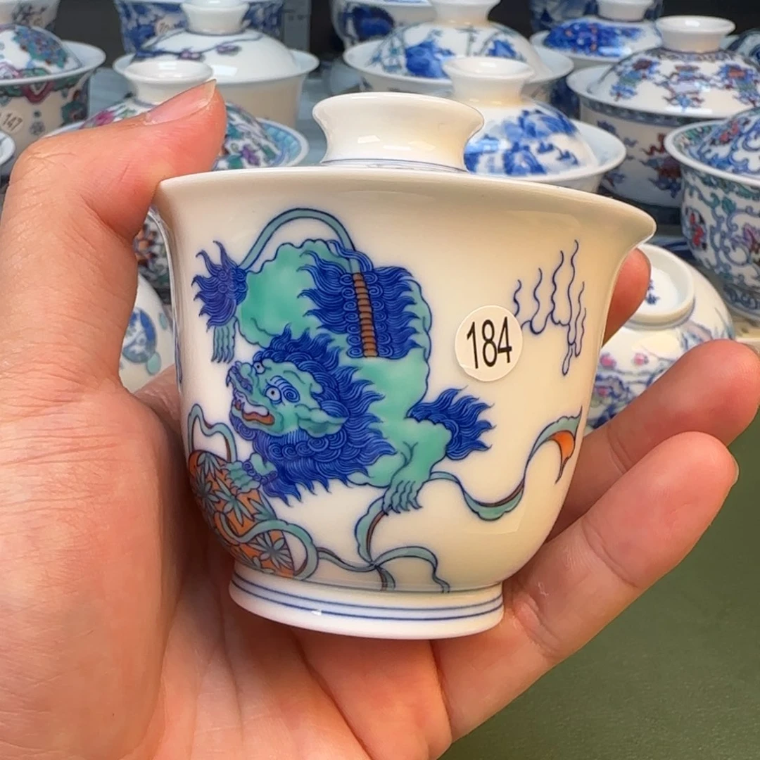 彦祖纯手工手绘茶具184