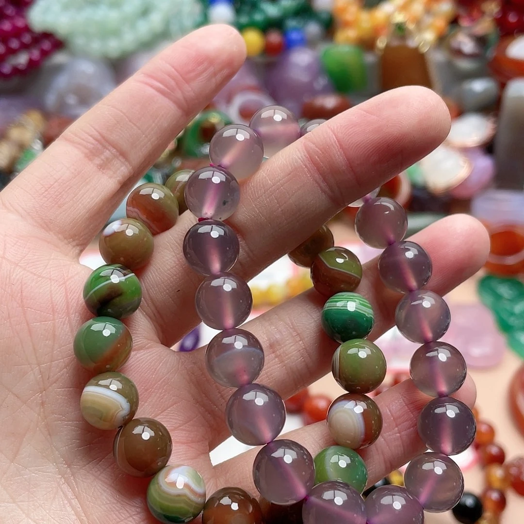 玛瑙/玉髓颈饰合金༺****