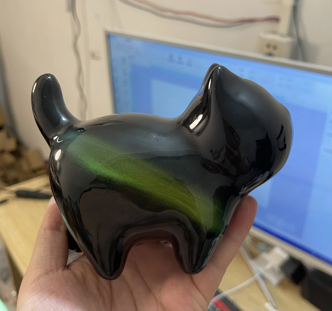 飘漆高品质13公分猫眼可定制颜色