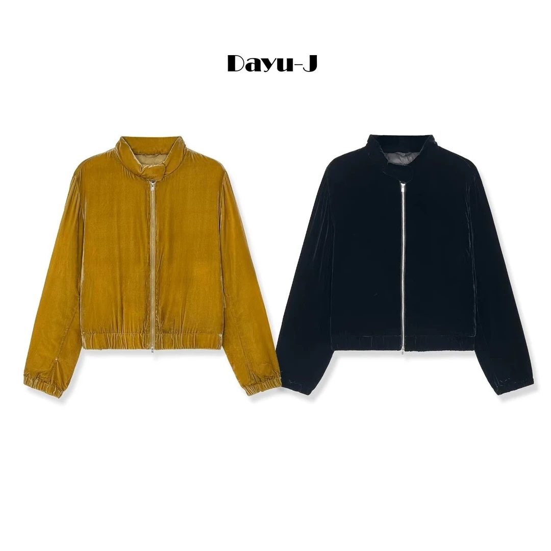 【金玉满堂】三花白鹅绒真丝丝绒鹅绒服36291