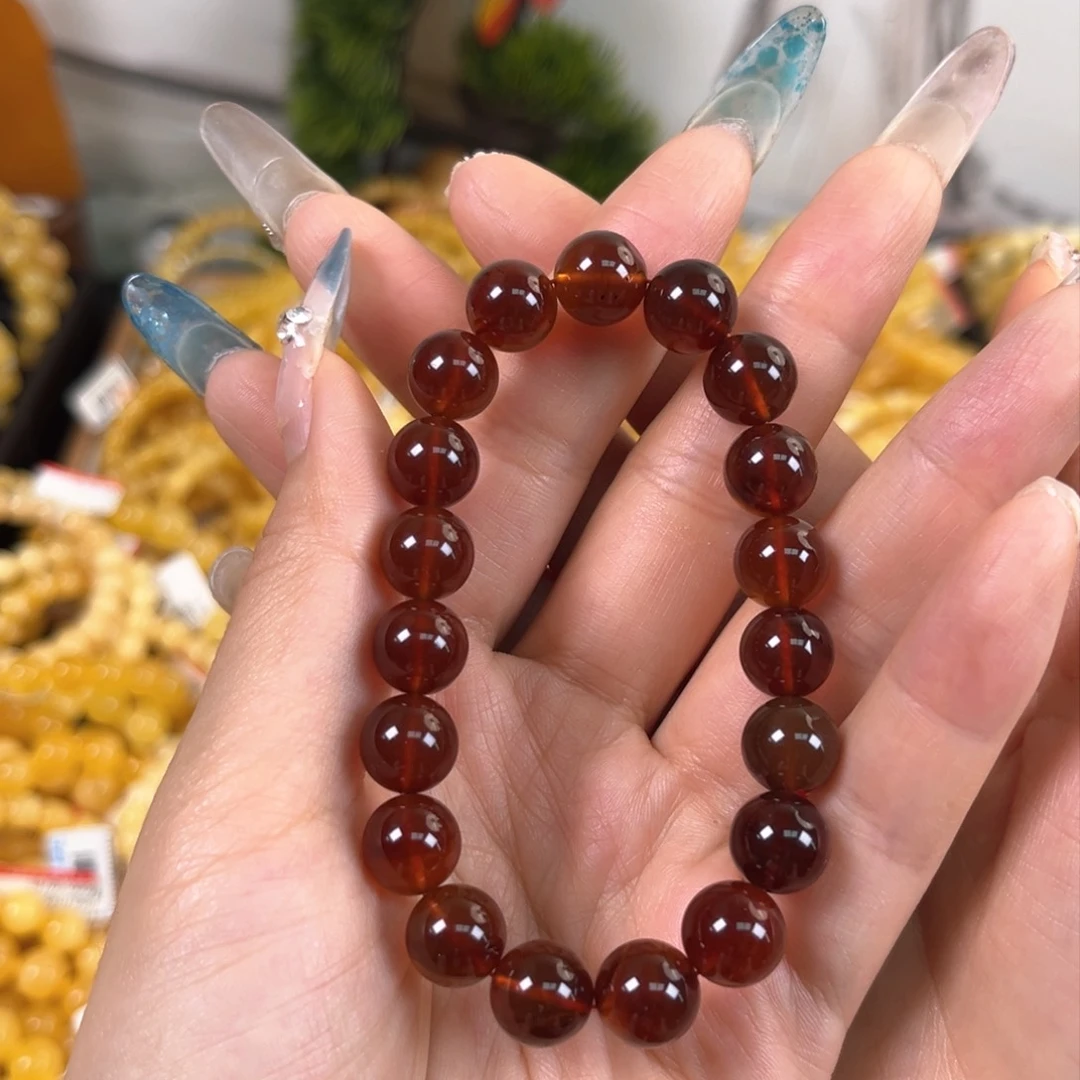 裸石琥珀未镶嵌紫蜜