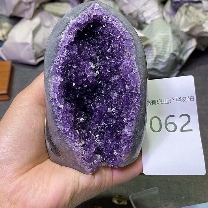 未镶嵌珠宝半成品紫晶