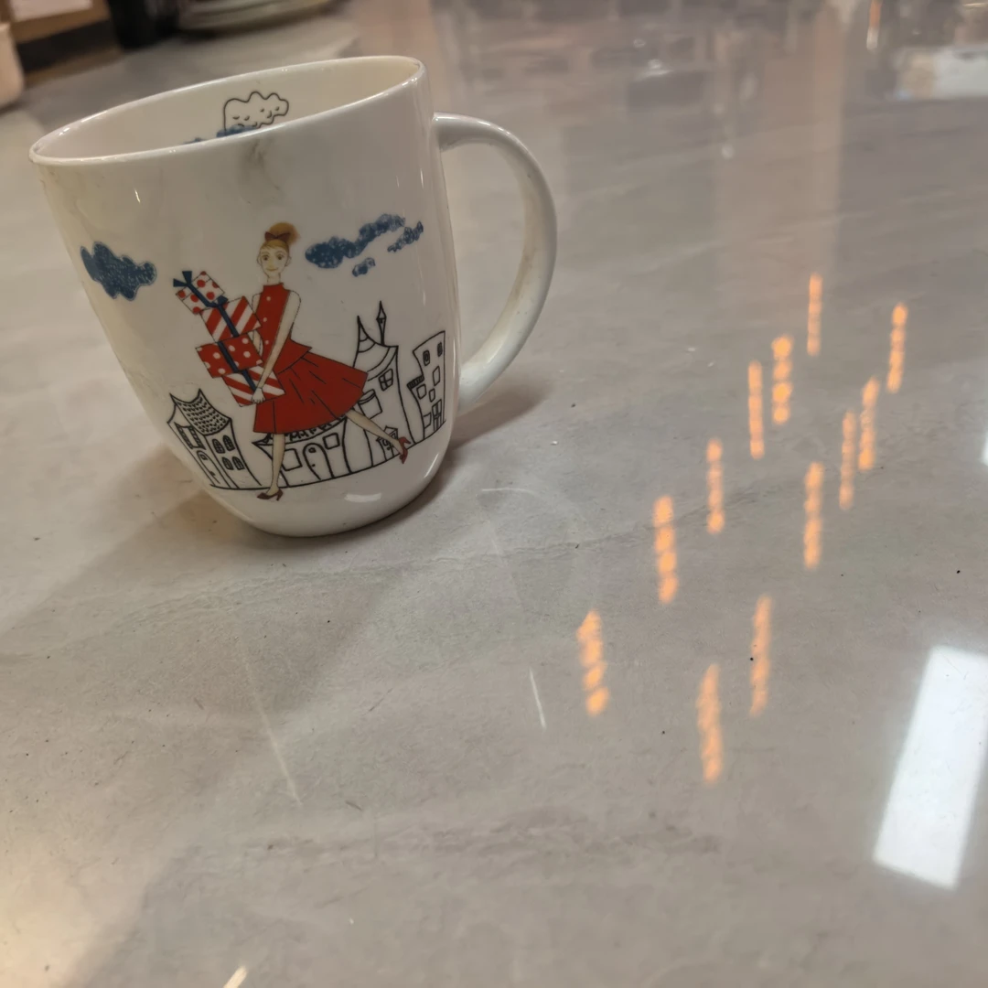 国营四厂强化瓷马克杯一对