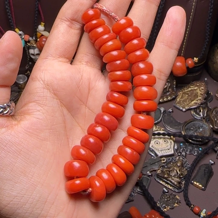 一***黑把件星月菩提一个