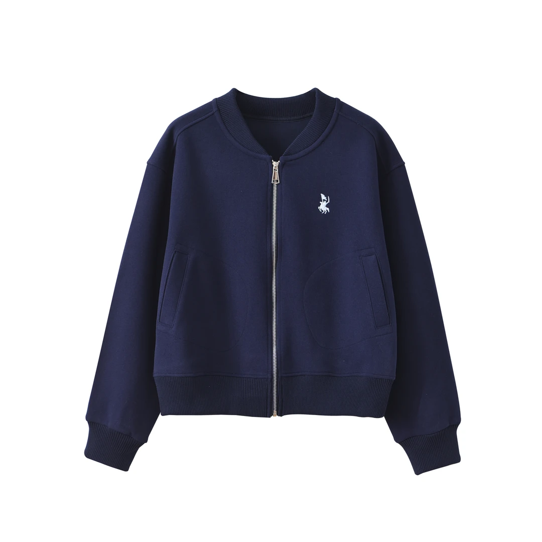 品牌正品-POLOGWON/保罗棒球拉链外套