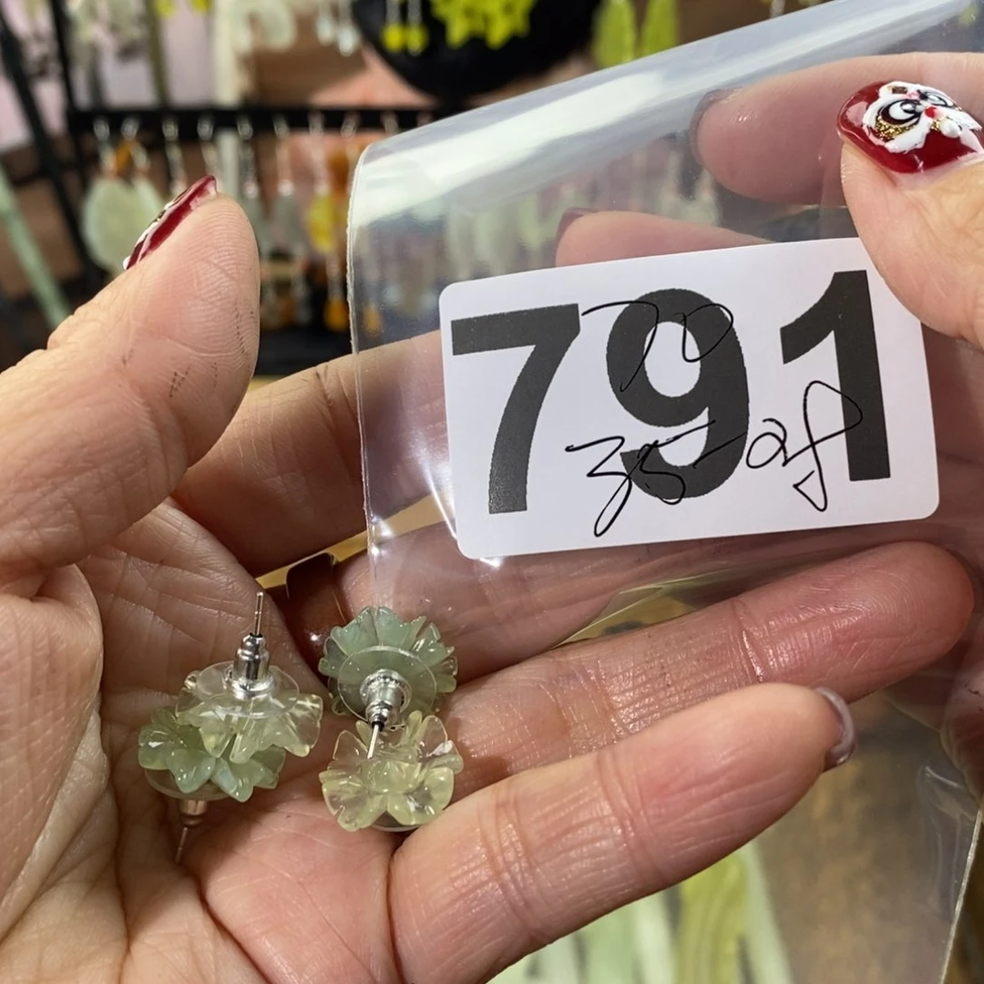 蛇纹石玉玉簪合金呆****丶