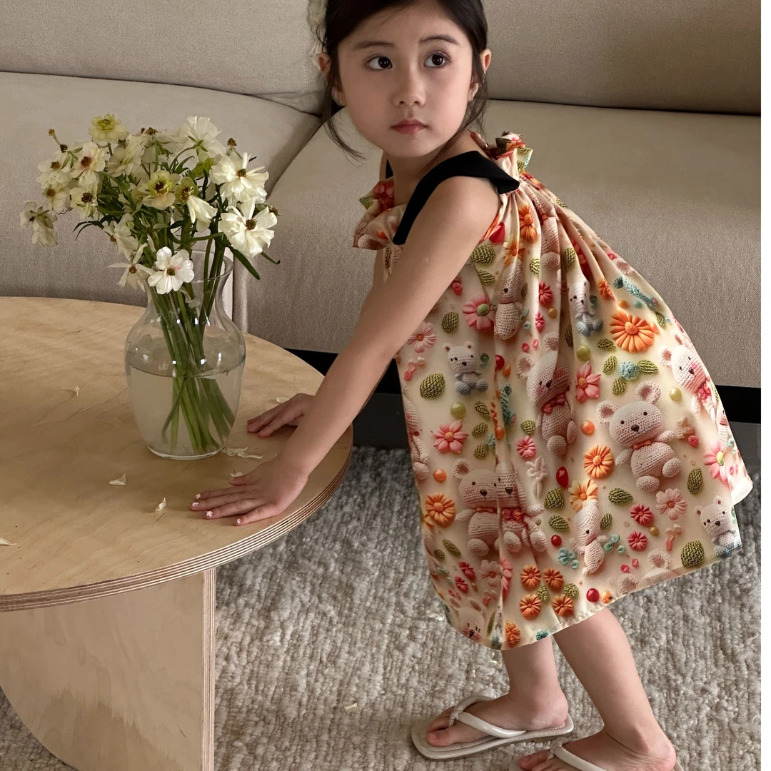 【实体质量】爆款2025女童连衣裙小女孩洋气新裙子夏天儿童公主裙