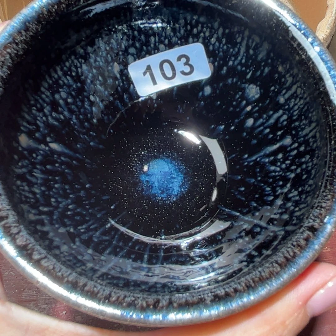 茶盏全手工原矿原釉建盏