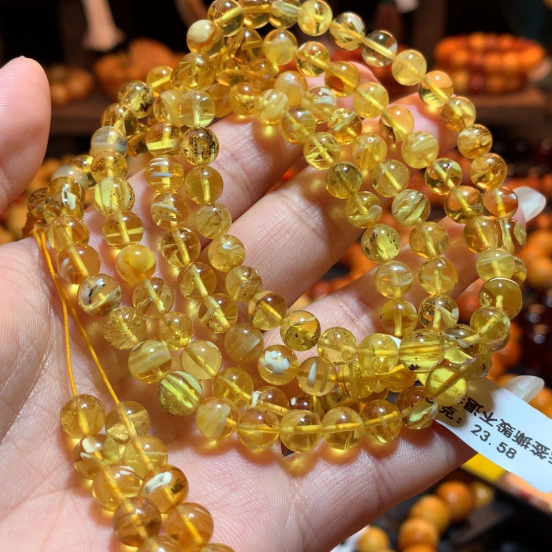 【闪购商品】手链琥珀未镶嵌琥珀手链