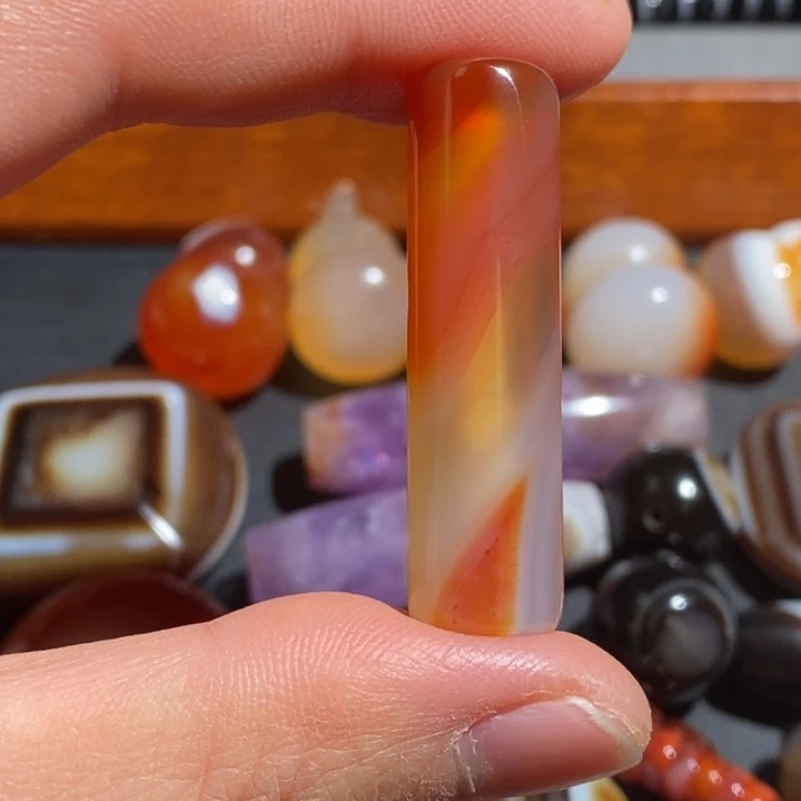 玛瑙/玉髓未镶嵌项链