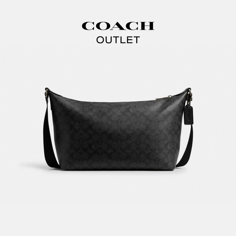 【然厚X蔻驰】COACH/蔻驰奥莱 经典标志FINN斜挎包