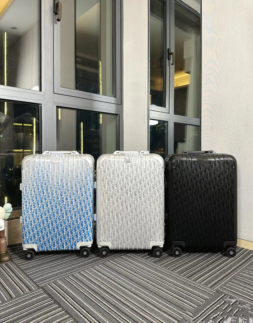 高定 日默家 联名款 渐变色 登机箱 拉杆箱 旅行箱 IWDI