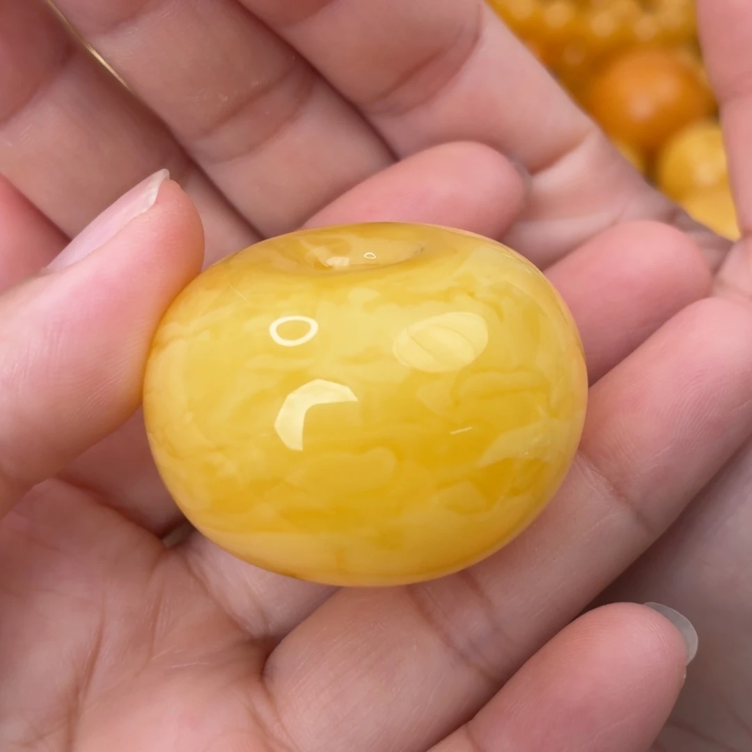 裸石蜜蜡未镶嵌扣