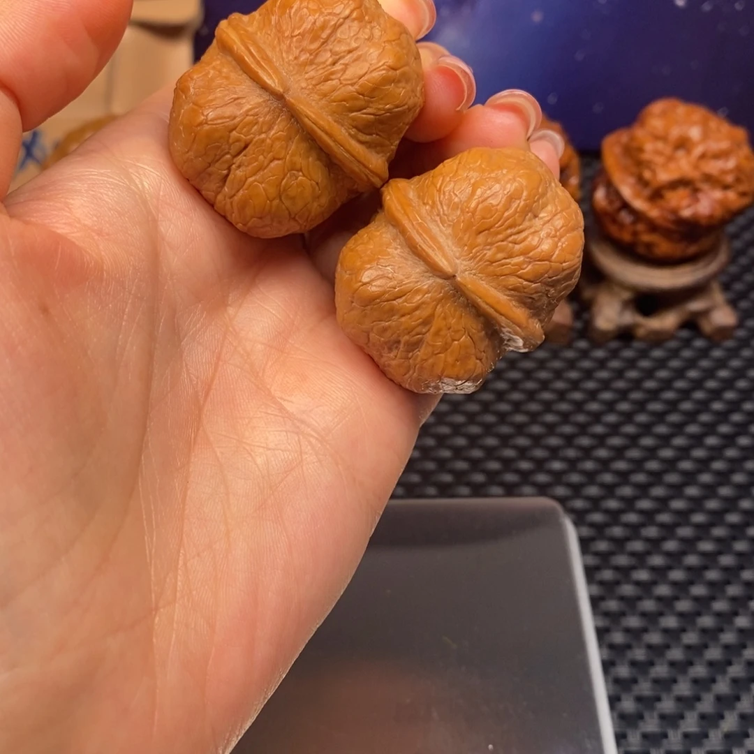 把件文玩核桃小方尊37