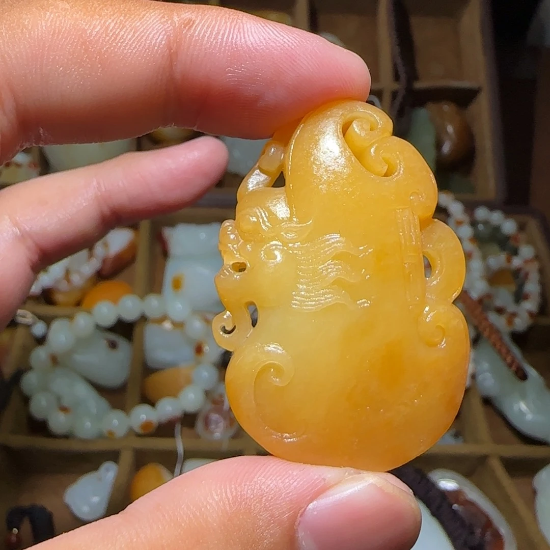 和田玉挂件未镶嵌?***?