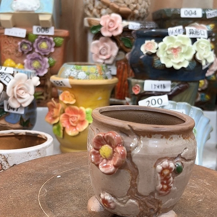 红陶粗陶花盆粗陶花盆