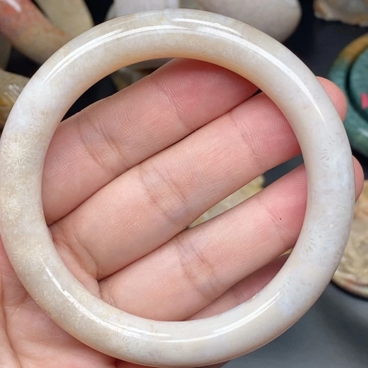 硅化玉未镶嵌项圈58:5