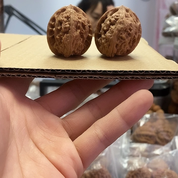 把件文玩核桃34红锦鲤