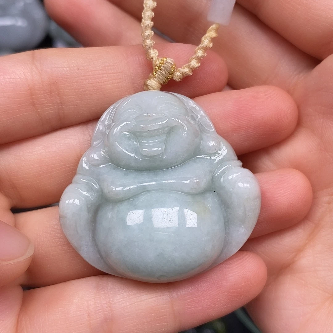 颈饰未镶嵌翡翠佛公