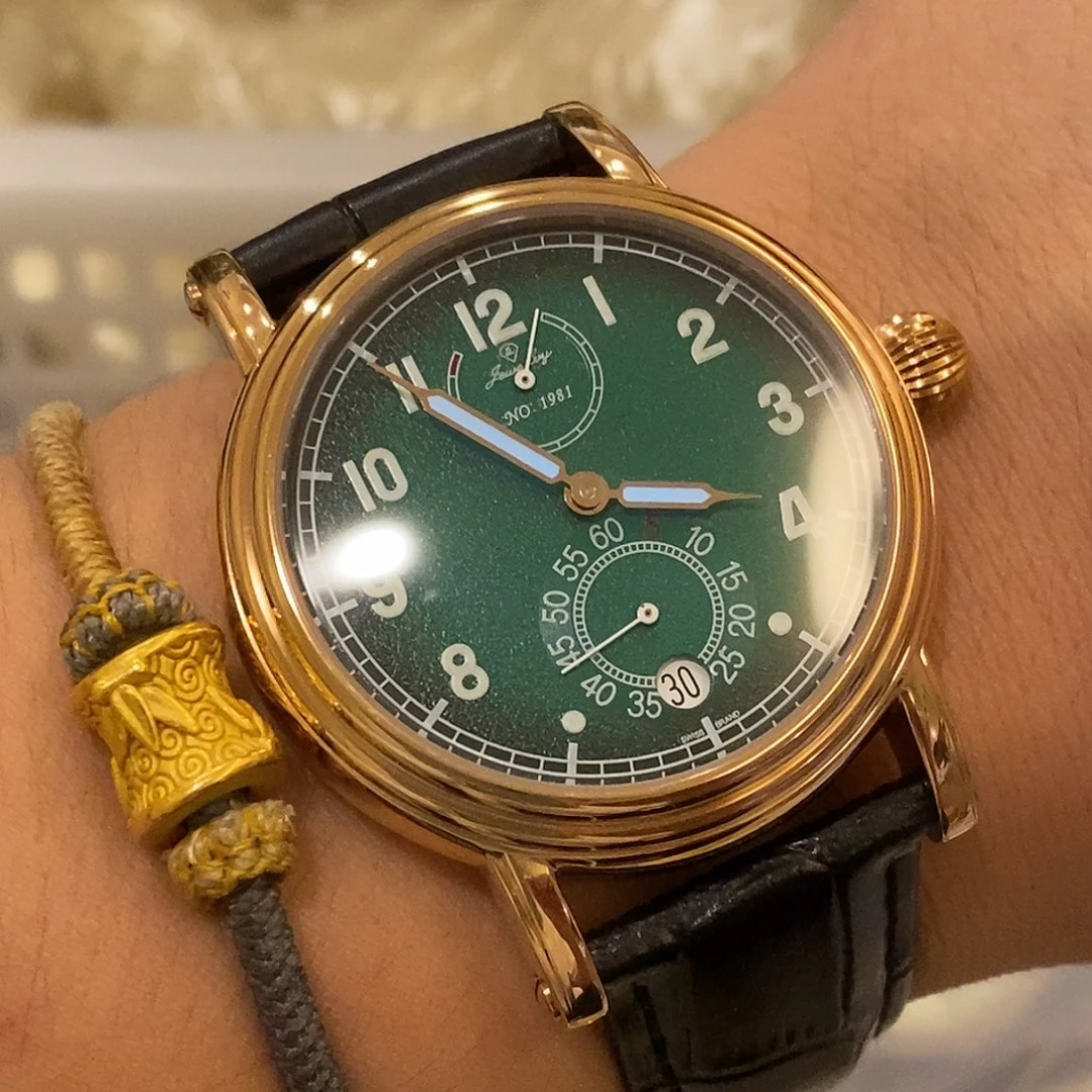 胶带瑞士爵丽动储全自动机械表