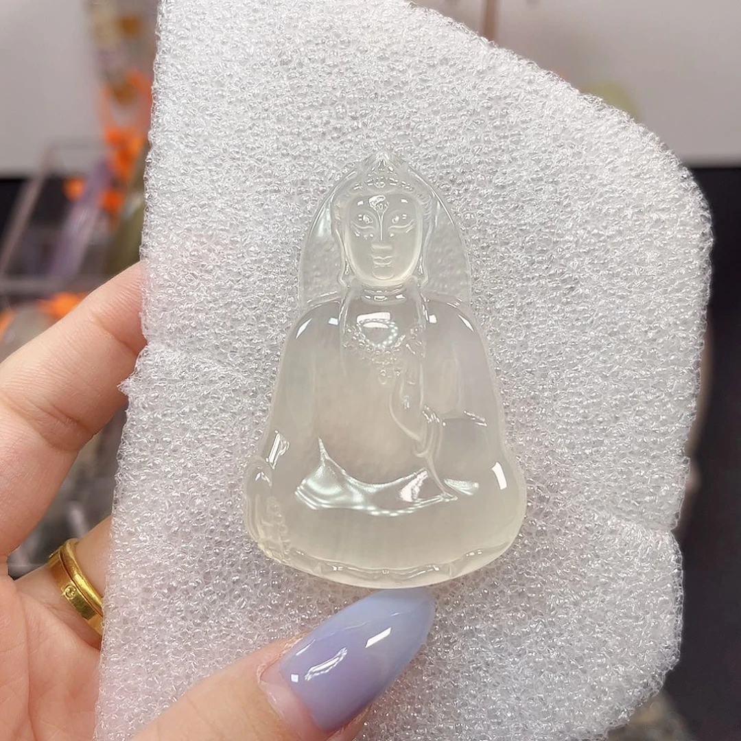 柠***檬玛瑙/玉髓未镶嵌颈饰