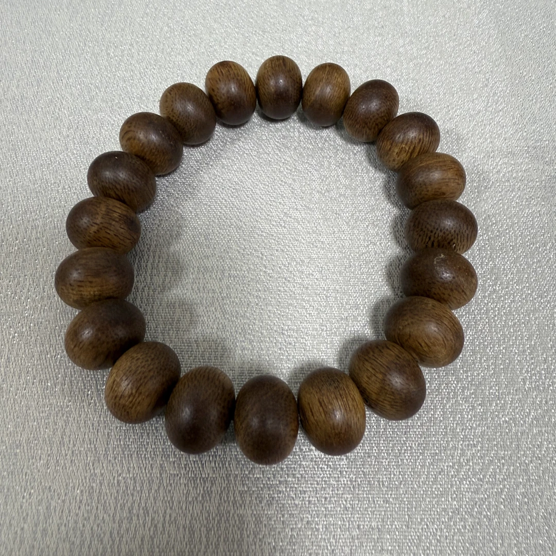 沉香沉香碎屑沉香算盘珠手串
