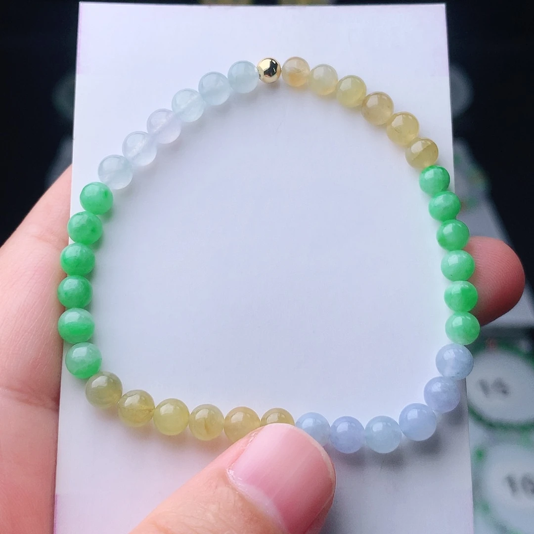 翡翠未镶嵌手链翡翠