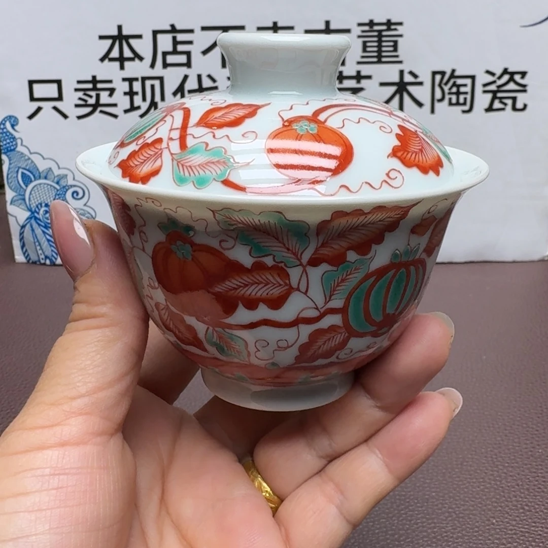 景德镇手工手绘展示