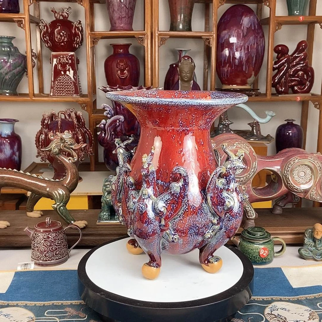 摆件五大名窑钧瓷045