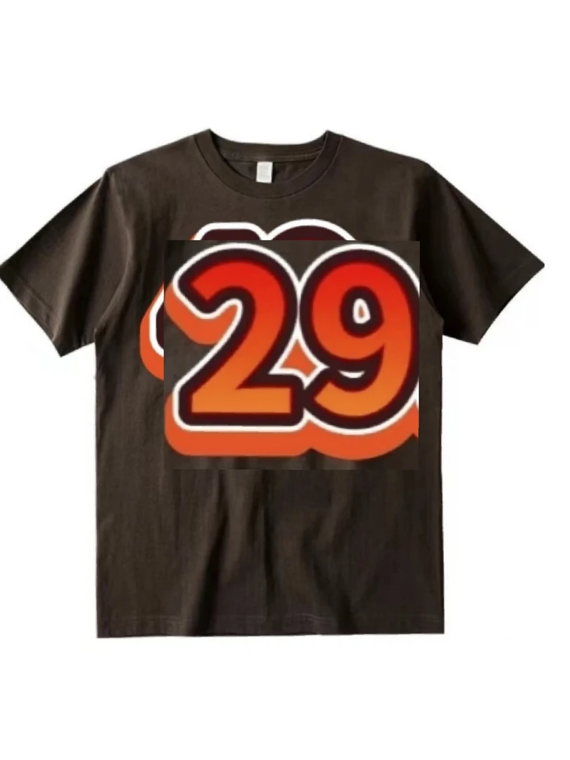 半袖黑色设计师夏季骷髅中性复古圆领