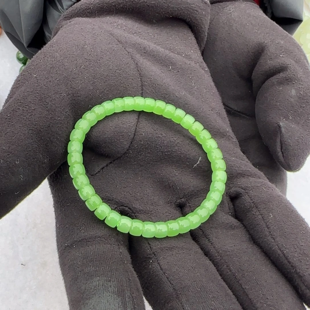 和田玉手串未镶嵌