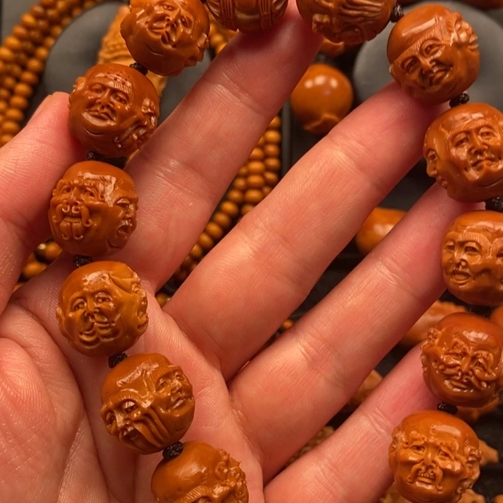 卡***部手串/手链橄榄核四面罗汉