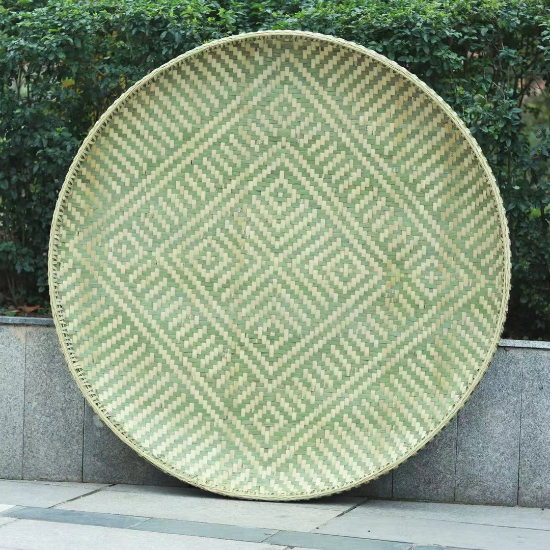 直径110cm精品花纹加深篮盘簸箕