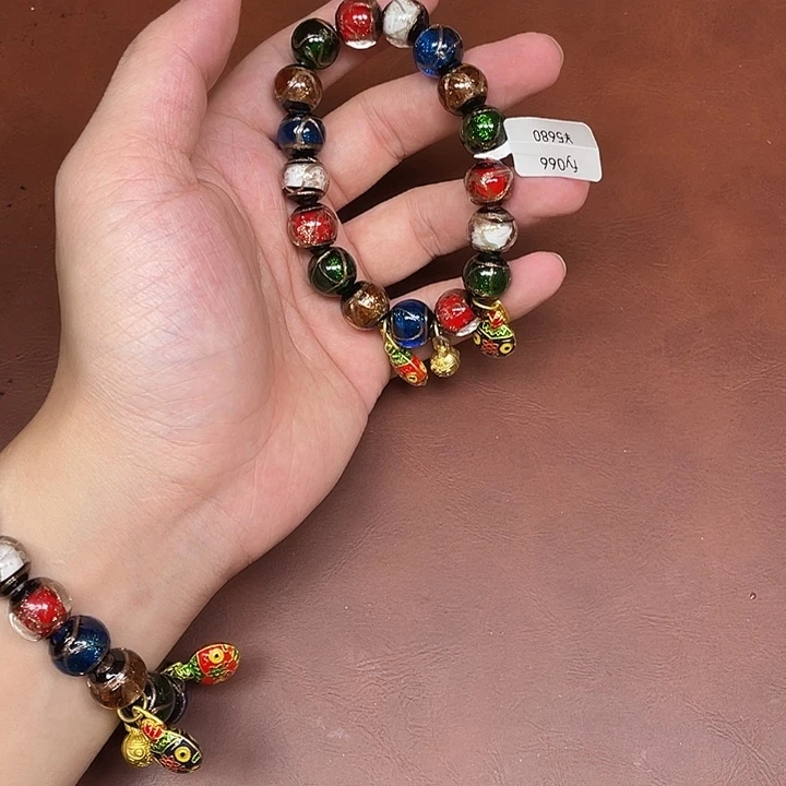 玻璃DIY香灰琉璃精品手串