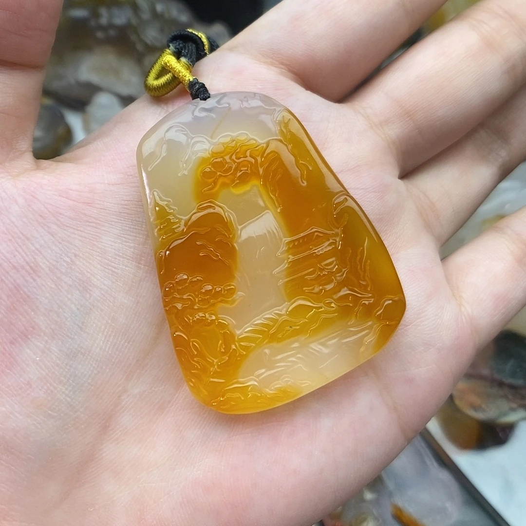 玛瑙/玉髓未镶嵌颈饰