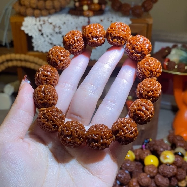 手串金刚菩提185玉华满肉毕业款一物