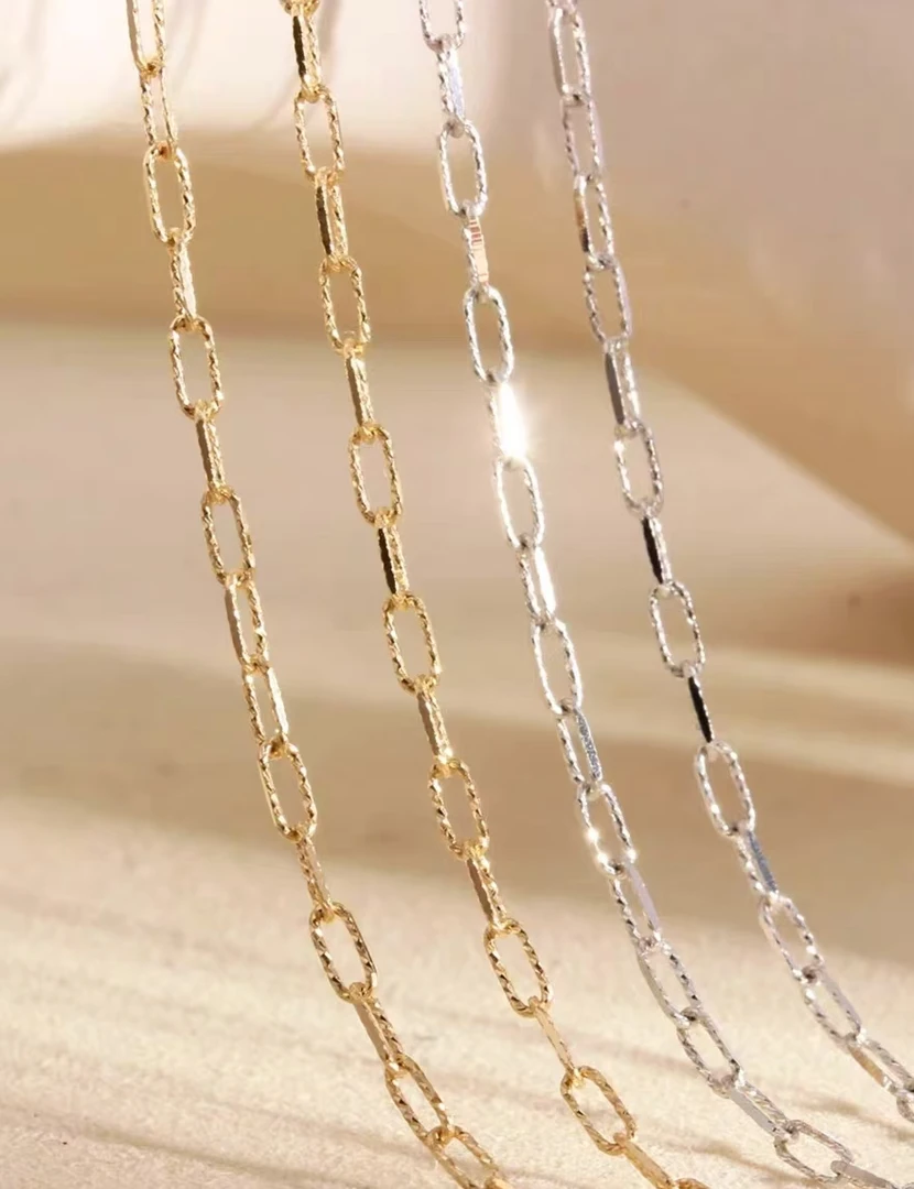 18k金车花十字项链商品多样化发其一