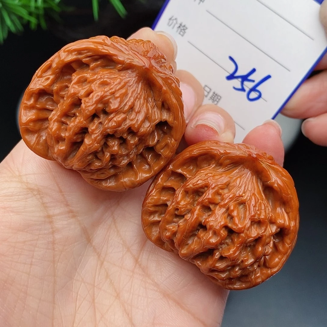把件文玩核桃蛇头256