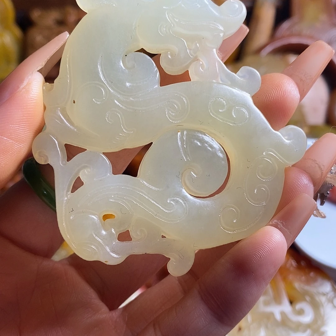 岫岩老玉（透闪石质玉）未镶嵌挂件